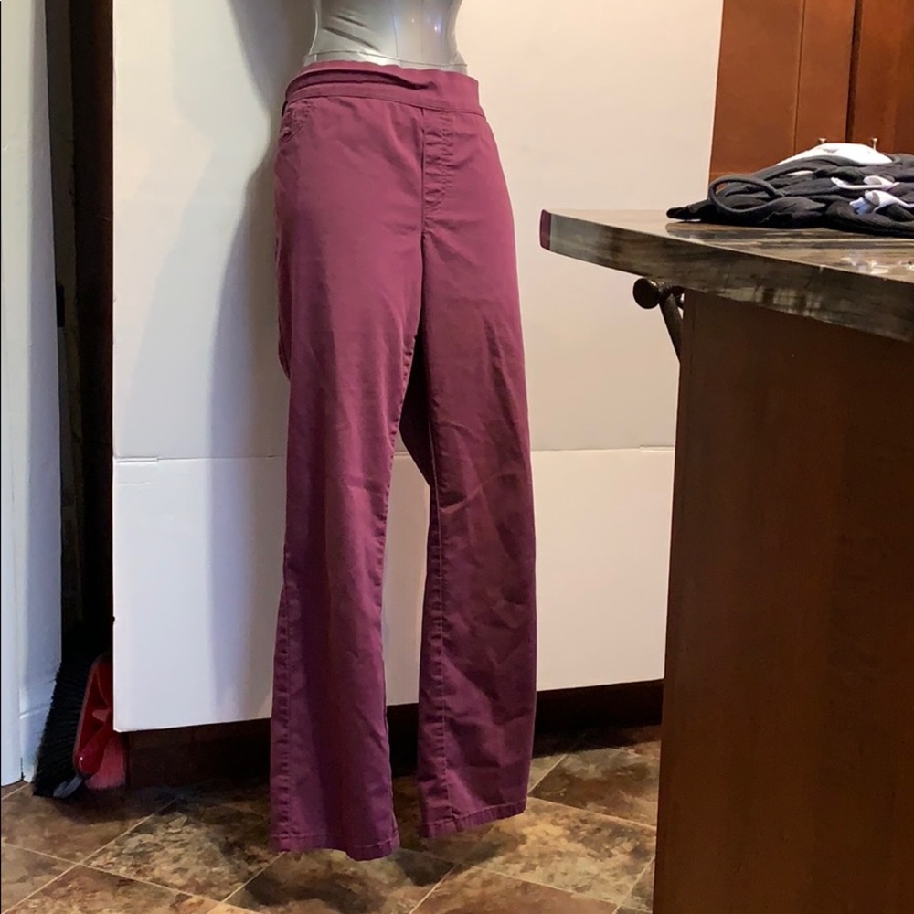 SALE!! Size 14 purple stretchy pants.  #4